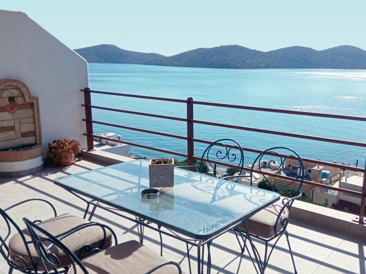Apartamento Marilena Panoramic Sea View House Elounda Exterior foto