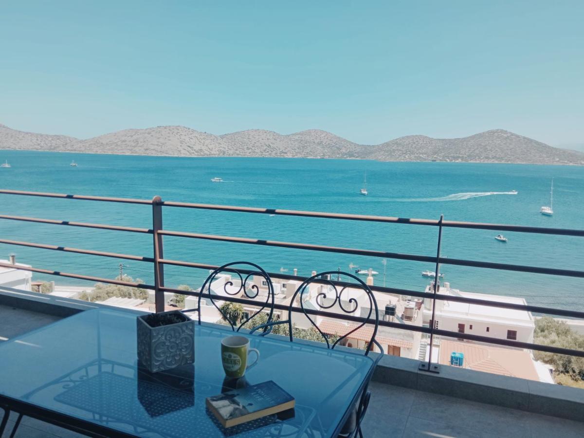 Apartamento Marilena Panoramic Sea View House Elounda Exterior foto