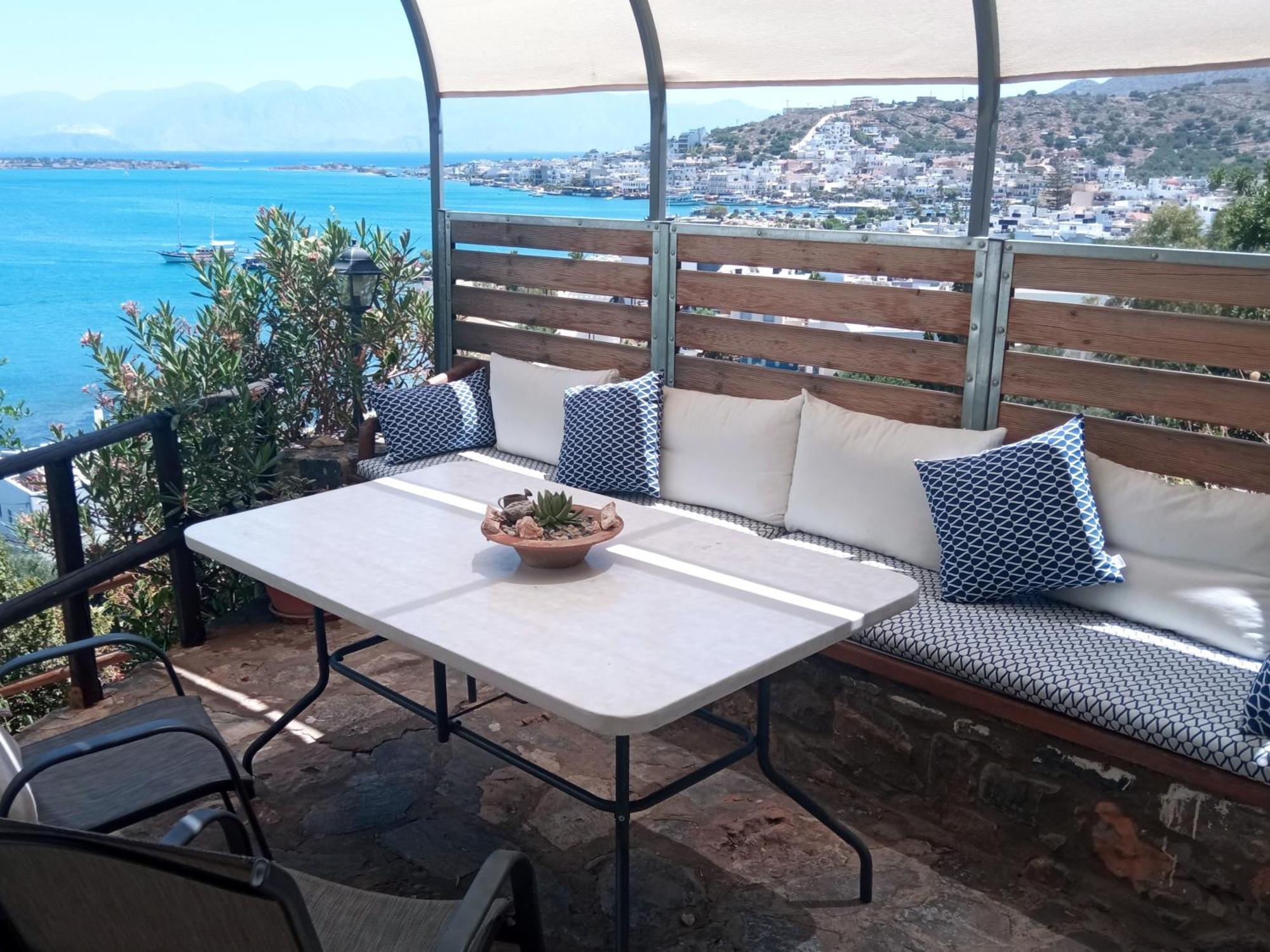 Apartamento Marilena Panoramic Sea View House Elounda Exterior foto