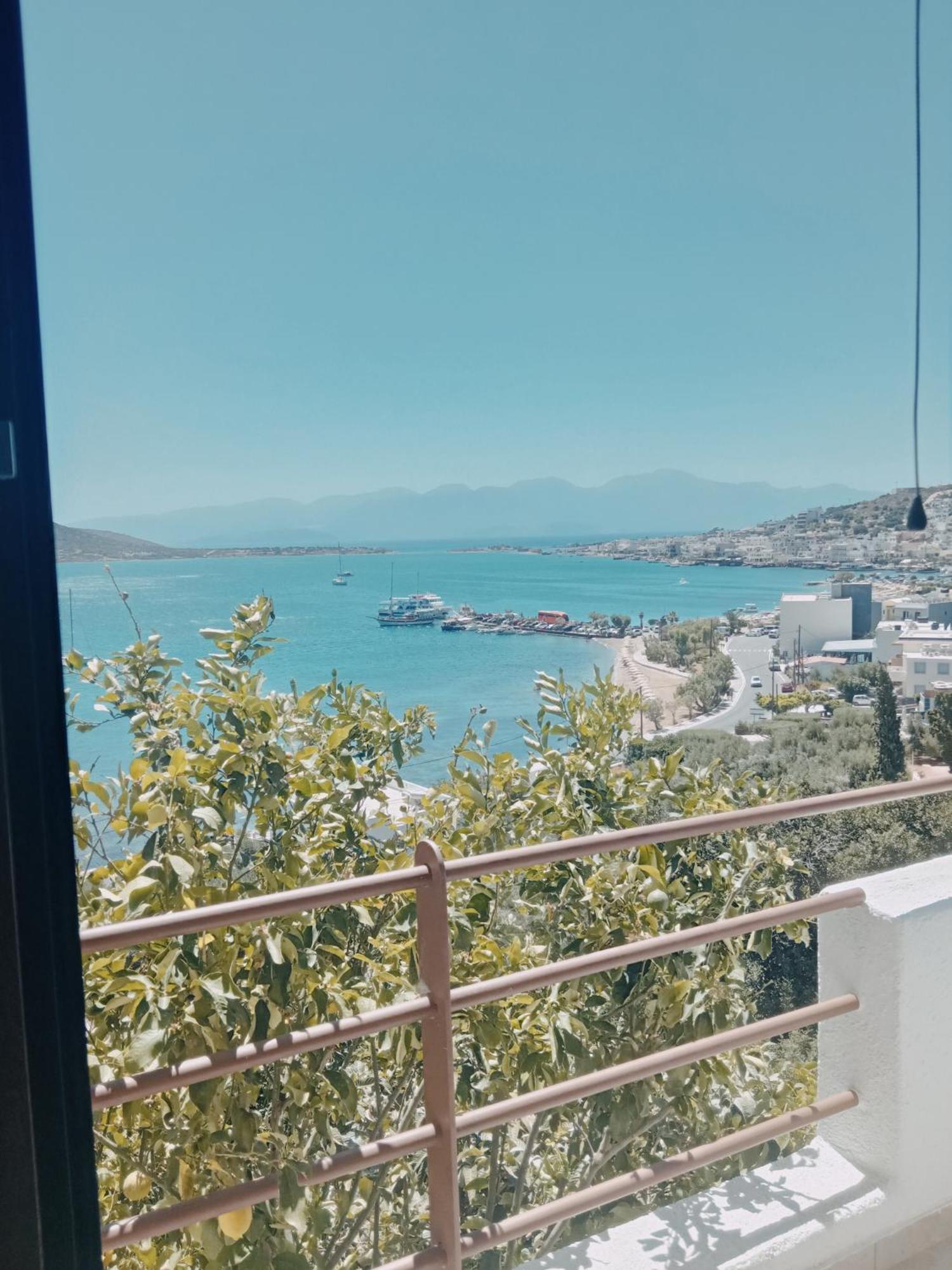 Apartamento Marilena Panoramic Sea View House Elounda Habitación foto